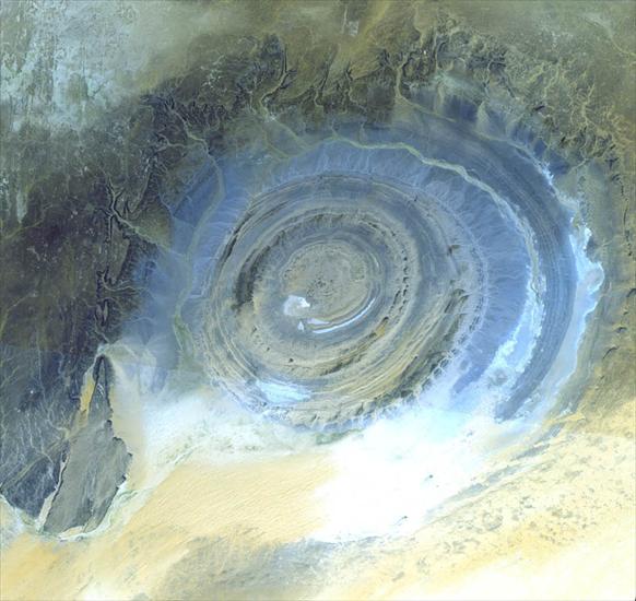 Patrząc z góry - Planeta Ziemia - Richat Structure, Mauritania.jpg