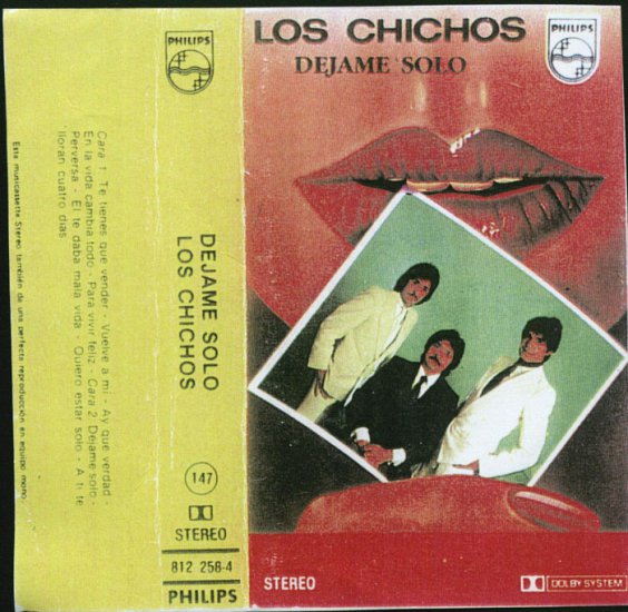 1983 - Dejame Solo - CintaLoschichosDejamesoloVisit pctrecords.jpg