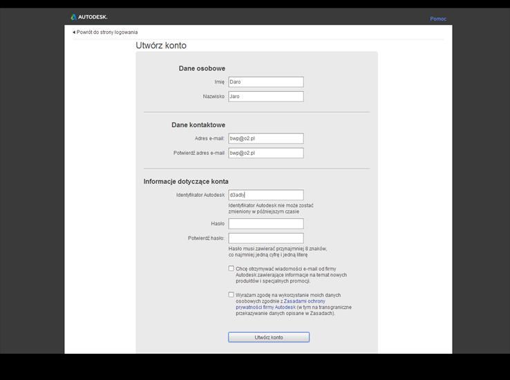 Pomysły 3D - Autodesk - Utwórz konto.png