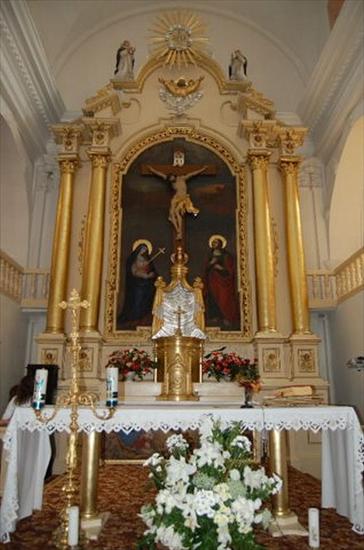 SANKTUARIA W POLSCE - Wysokie Koło Kościół MB Królowej Różańca Świętego...ego obraz MB z XVII w., koronowany w 1974 r. ...8.jpg